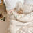47"x59" Soft Cotton Muslin Duvet Cover, Camellia Print