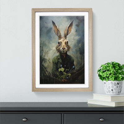 Hare Conceptual No.2 - Framed Print
