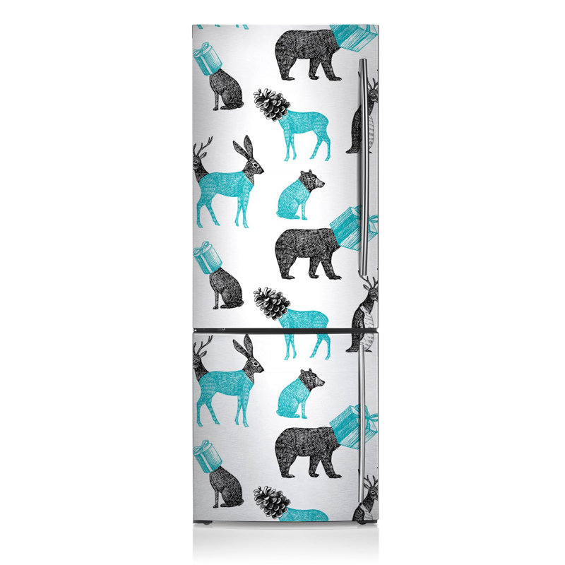 Animals Door Decal