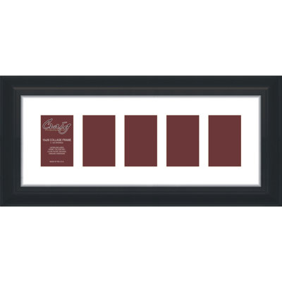Bednarz Black Matte Picture Frame with Mat
