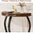 23.6” Half-Round End Table