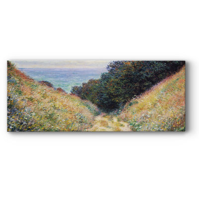 «Pourville # 1» par Monet, reproduction sur toile