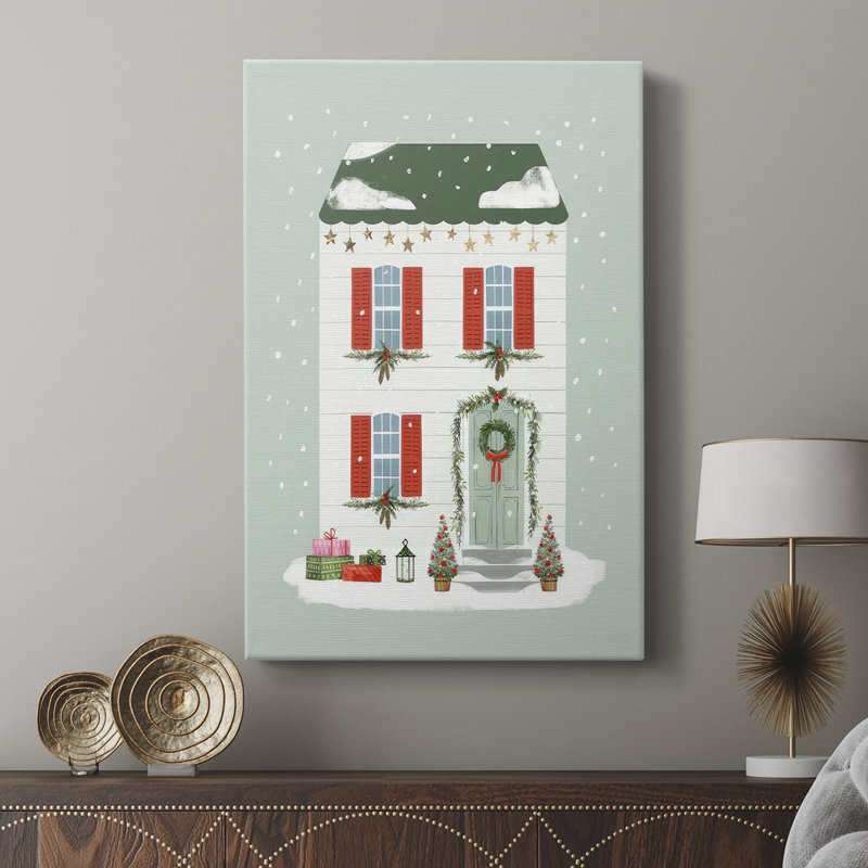 Porte d'entrée festive IV - galerie Cavas sur mesure, H 18 po x l 12 po