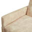 Fauteuil d'appoint à dossier capitonné Matson - Sable-128721146