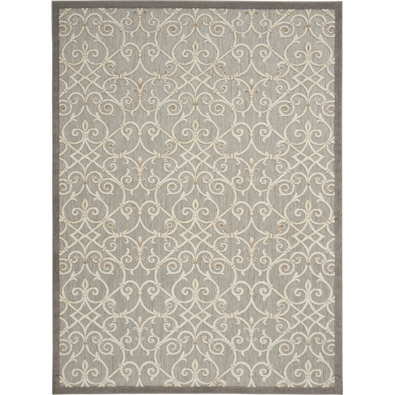 Tapis naturel moderne ikat Newton, Rectangle 9 pi 6 po x 13 pi