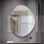 Miroir mural asymétrique pour salle de bain