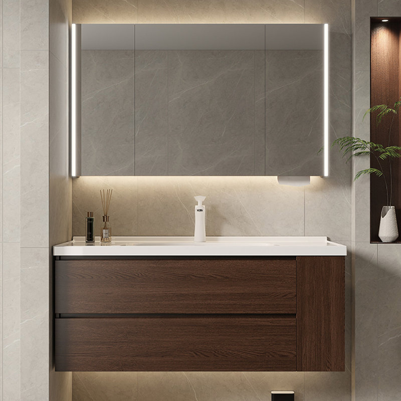 Armoire de salle de bain rétro de style chinois