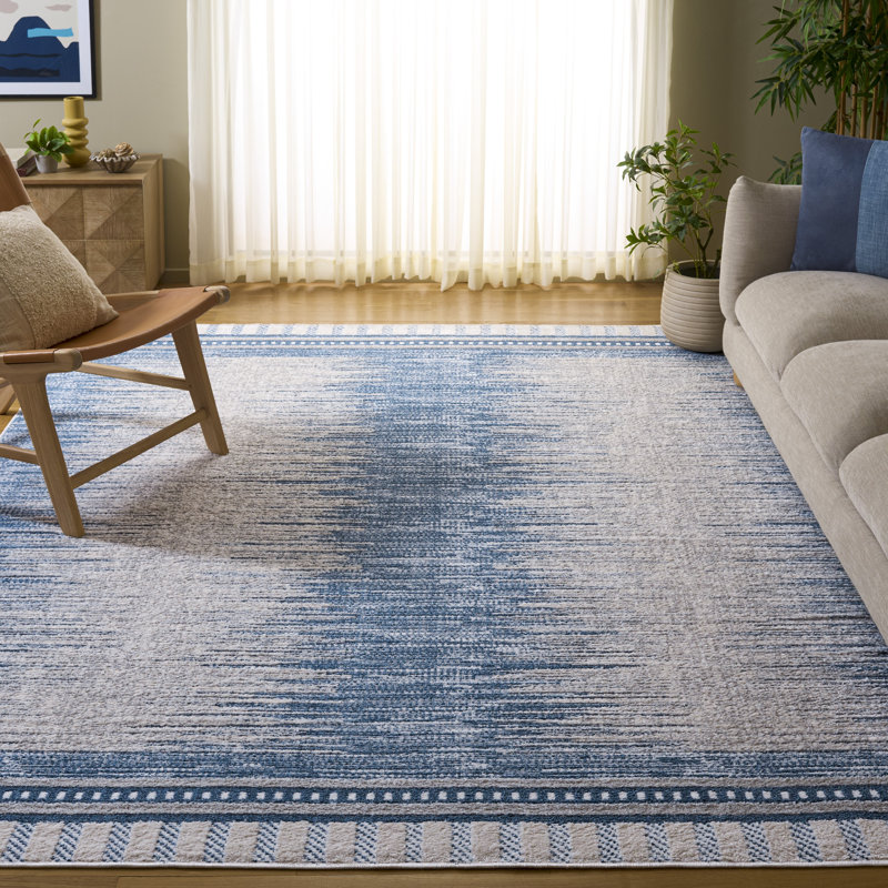 Tapis abstrait Alamo Performance, Rectangle 8 pi x 10 pi