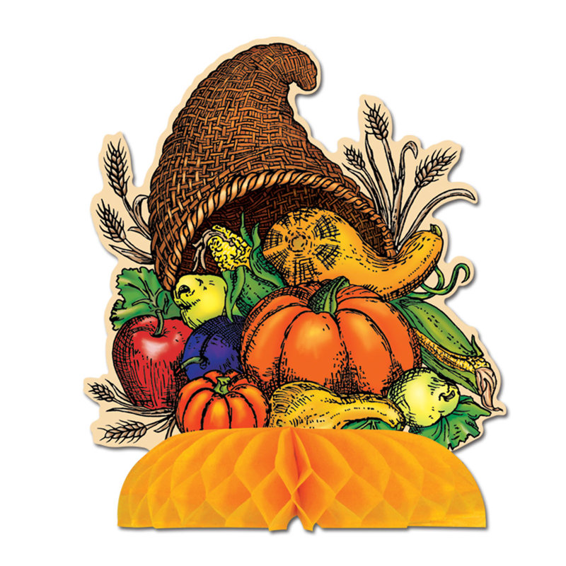 Centre de table Cornucopia - paquet de 12