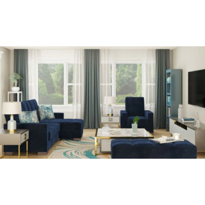 Chaise longue convertible avec rangement Primenest Nimbusflow
