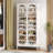 67"H Metal Shoe Storage Cabinet with 8 Adjustable Shelves-784657525