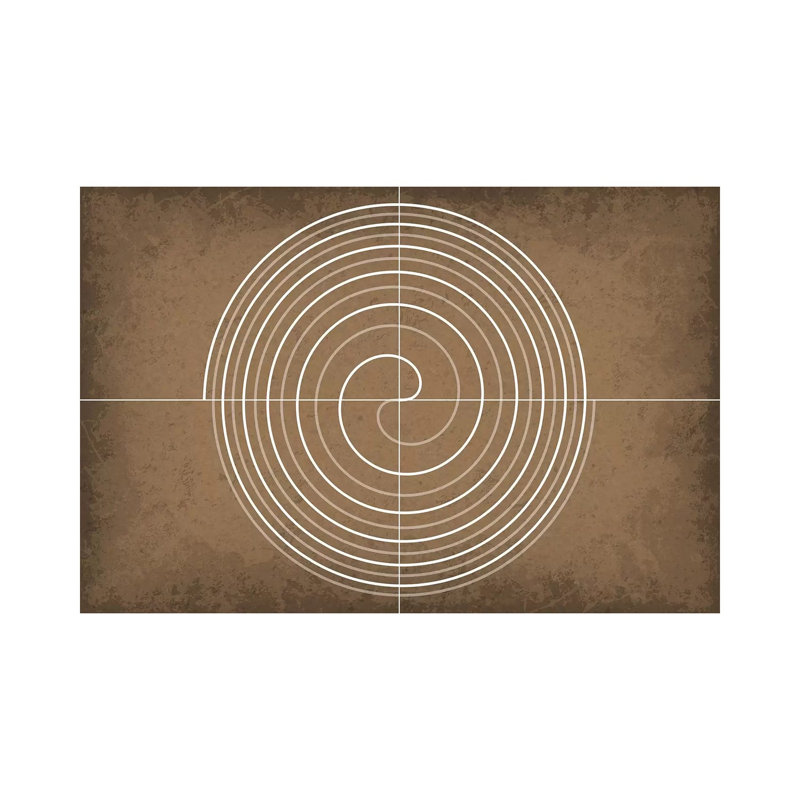 Fermat's Spiral by GetYourNerdOn - Wrapped Canvas Gallery-Wrapped Canvas Giclée, 20.32 cm H x 30.48 cm W