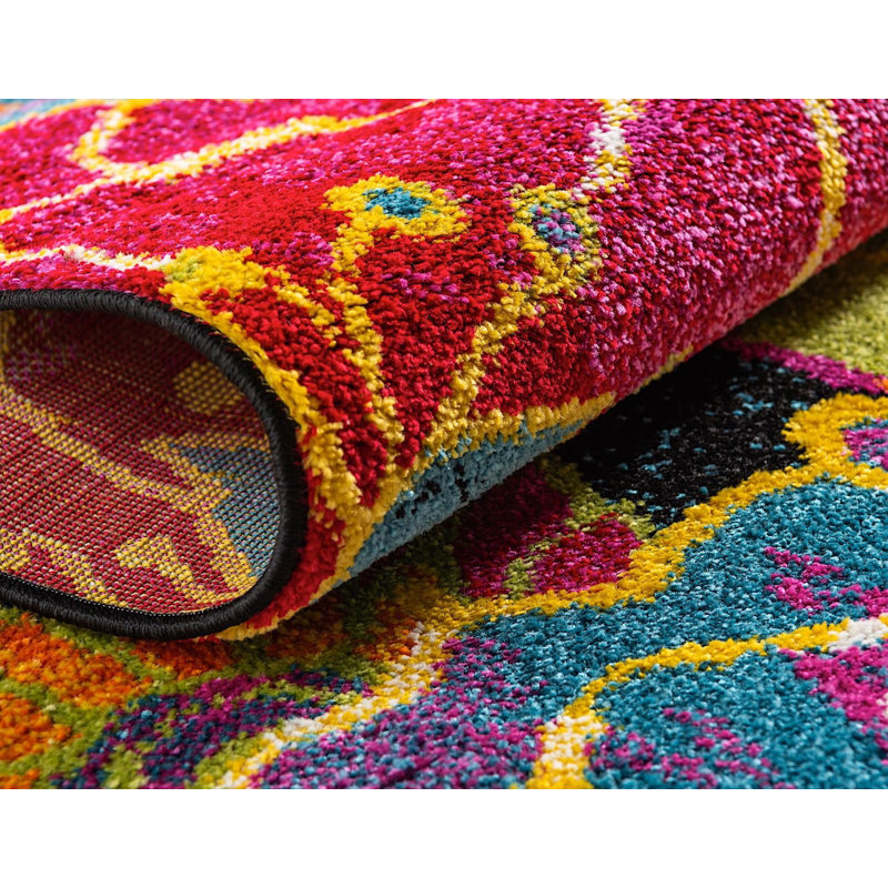 Lorene Floral Indoor Rug, Rectangle 3'3" x 5'3"