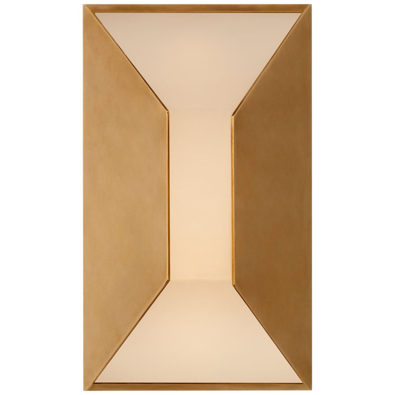 Kelly Wearstler Stretto Small Sconce, Antique-Burnished Brass