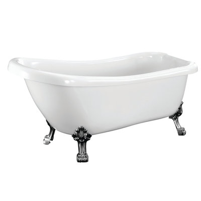 Kingston 67'' x 28.75'' Soaking Acrylic Bathtub