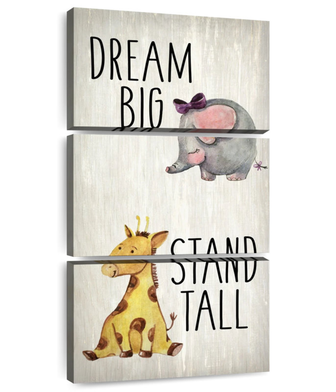 «Dream Big I», H 32 po x l 15 po