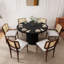 Cuji 47'' Round Pedestal Dining Table-1615695853