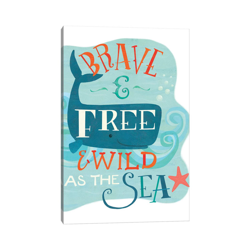 Seaside Summertime II by Laura Watson - Wrapped Canvas Gallery-Wrapped Canvas Giclée, 101.6 cm H x 66.04 cm W x 1.91 cm D