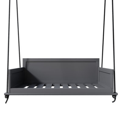 Nanning Solid Wood Porch Swing Bed