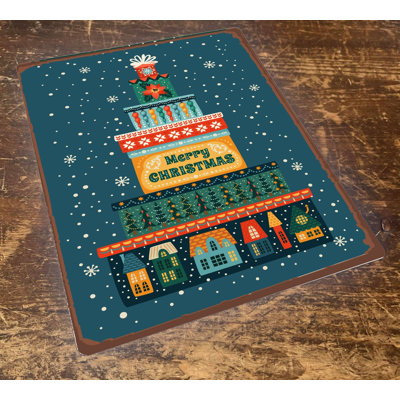 Holiday Wall Decor on Metal