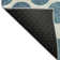 Premium Machine Washable Prisco Teal Rug