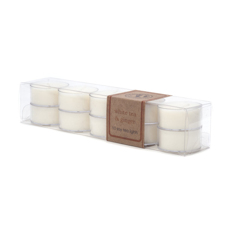 Bougie chauffe-plat thé et gingembre