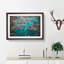 Birds Eye View Of Sydney Australia Painting - Single Picture Frame Print on MDF-56634334-56634331