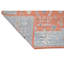 Tapis noir / orange / argent 9 pi 1 po x 12 pi 1 po One-of-a-Kind