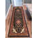 Belliere Medallion Kashan Black Traditional Rug