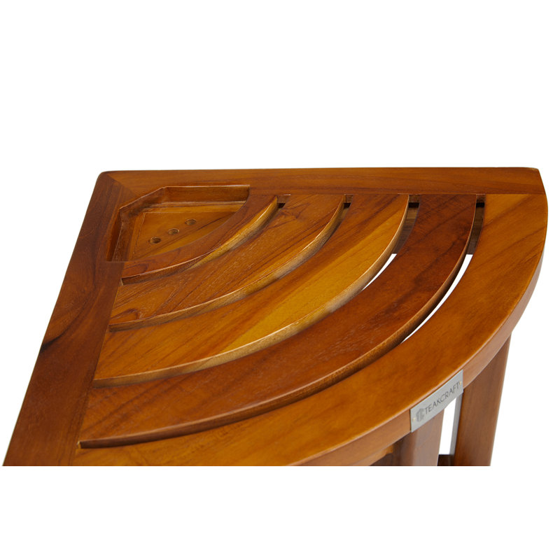 Banc de douche en teck 16 W