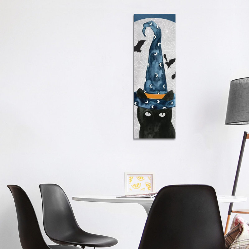 Black Cat Collection B by Grace Popp - Wrapped Canvas Panoramic Print, 121.92 cm H x 40.64 cm W