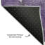 Tapis mauve Premium lavable à la machine Cerrito AMF518-103852053