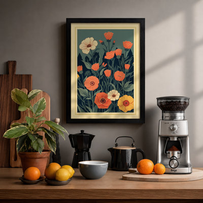 Autumn Cluster Botanical - Framed Print