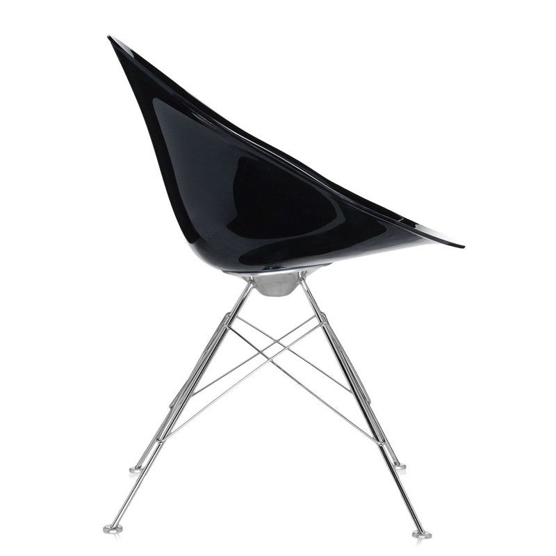 Ero|S| Swivel Chair, Legs, Opaque Glossy White