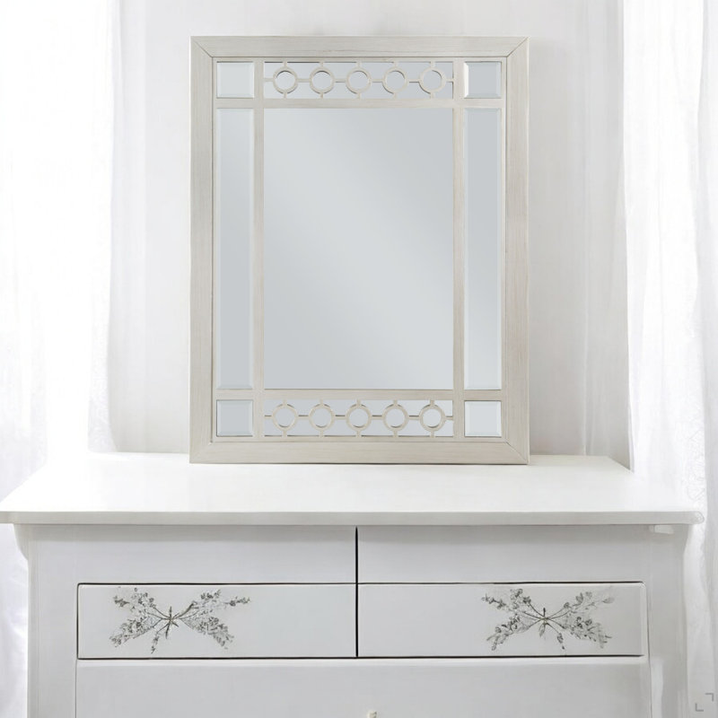 Miroir à finition argent et miroir
