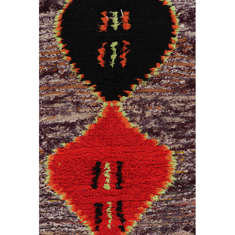 One-of-a-Kind 3'9”x8'10” Hand Knotted Area Rug