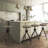 Maurice Upholstered Pine Adjustable Height Counter Stool