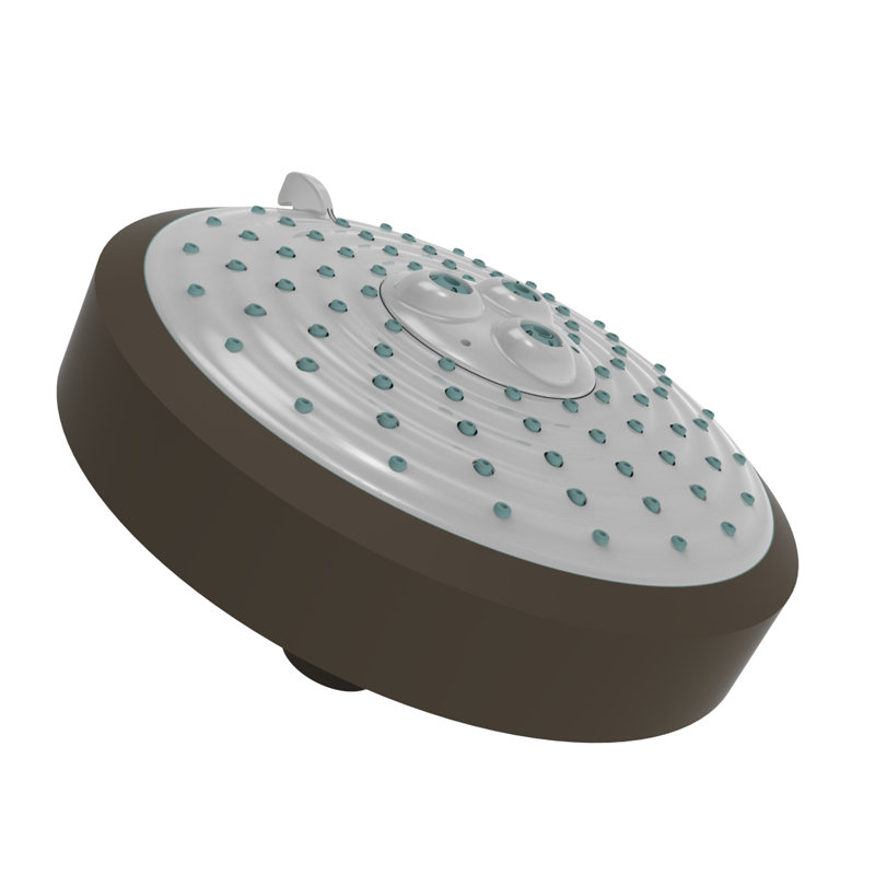 Multi Function Fixed Shower Head, Oil Rubbed Bronze