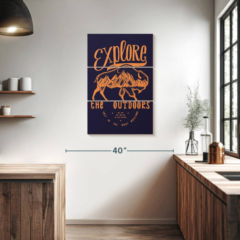 Tergel Explore The Outdoors Typography