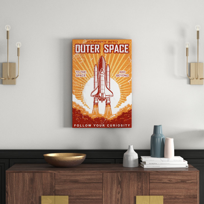 Wrapped Canvas Memorabilia, 76cm H x 51cm W x 3.81cm D