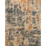 Contemporary One-of-a-Kind Rectangle 8' X 10' Hand Knotted Area Rug