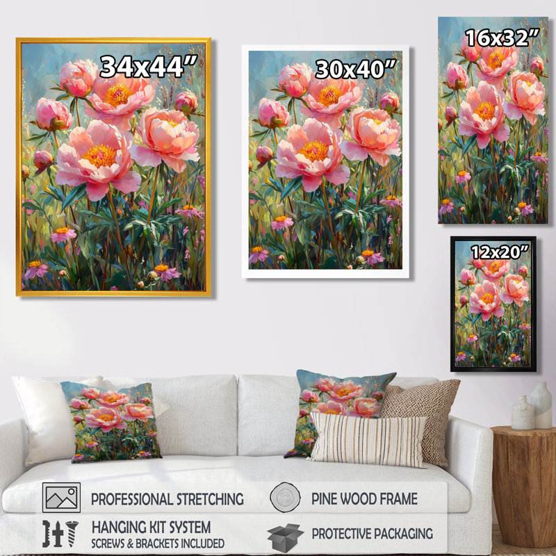 Hargreaves - impressions murales florales, Argent argent, H 20 po x l 12 po, Reproduction encadrée d'une seule photo