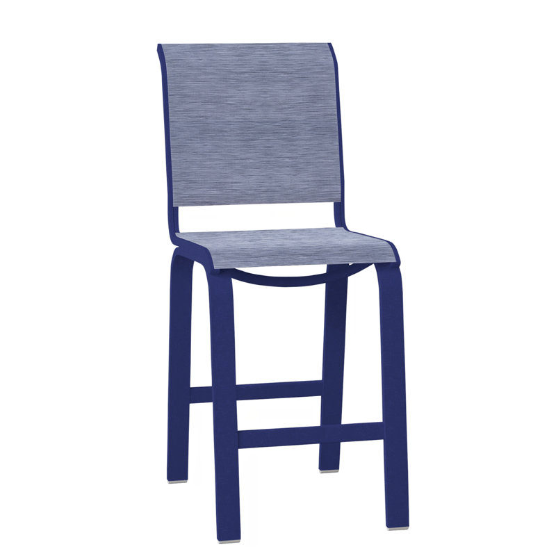 Tabouret de bar 26 po Holna, Bois de plage texturé, Rivière