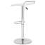 Bunky Swivel Upholstered Adjustable Height Counter Stool with Metal Frame-16215548
