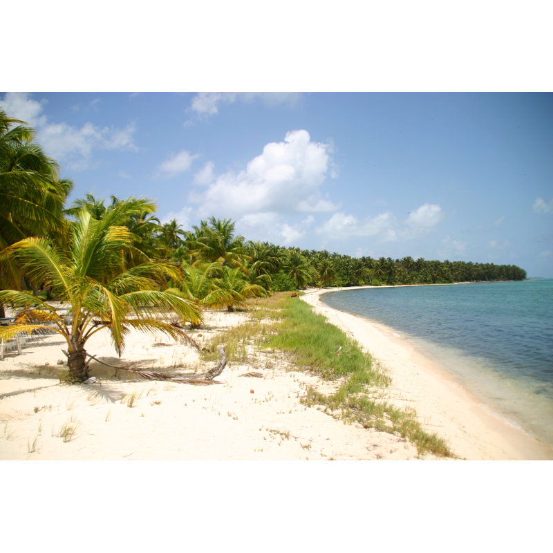 Half Moon Caye - Wrapped Canvas Print, 30cm H x 46cm W x 3.8cm D