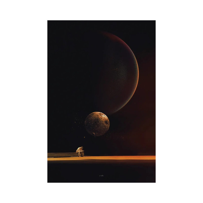 Expanding Universe. by Rob Hakemo - Gallery-Wrapped Canvas Giclée on Canvas, 101.6 cm H x 66.04 cm W x 1.91 cm D, Canvas