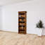 Urban Ash Burl Executive Left Pier Bookcase