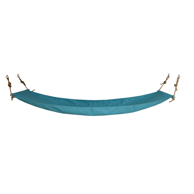 Hamac Villalobos, Turquoise, H 1 po x l 29 po x P 75 po