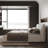 Upholstered Platform Bed with Headboard-1988742136-1988742138