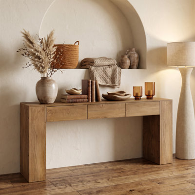 Console Table with 3 Drawers